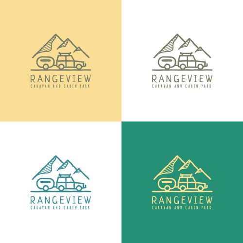 Design di Caravan and Cabin Park logo required di sebuahruang