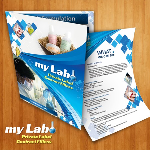 MYLAB Private Label 4 Page Brochure Réalisé par Mary_pile