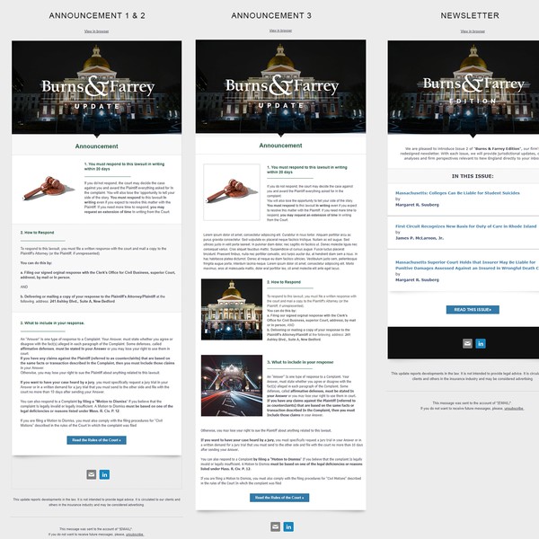 MailChimp Email Marketing Project
