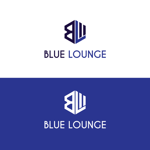 Blue lounge makeover Design by NINA GRAPHIX