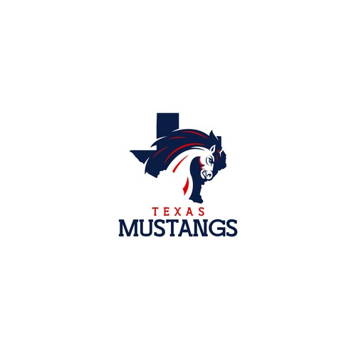 Texas Mustangs Design by dinoDesigns