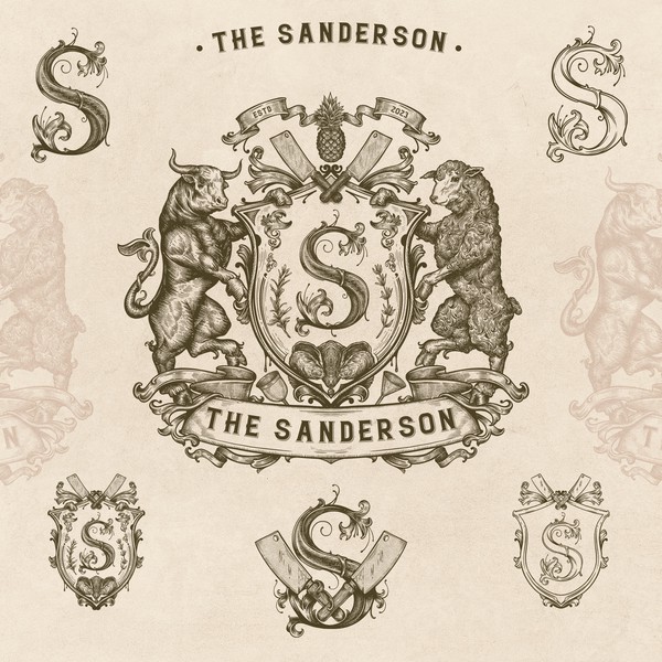The Sanderson Coat of Arms