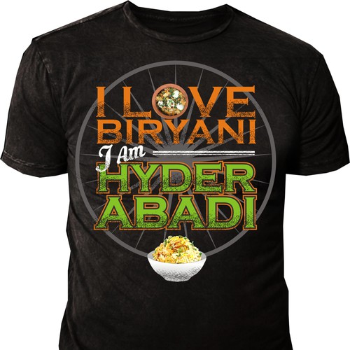 Inspired by Hyderabadi Biryani Design by scitex