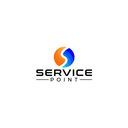 Service Point - Create New Logo and Brand Identity Design by Shanawas7