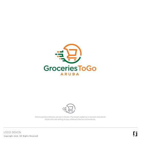 Create a logo for an online grocery delivery service | Logo design ...