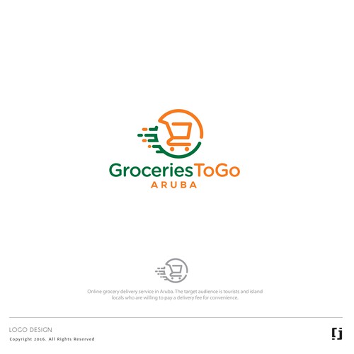 grocery delivery service logo