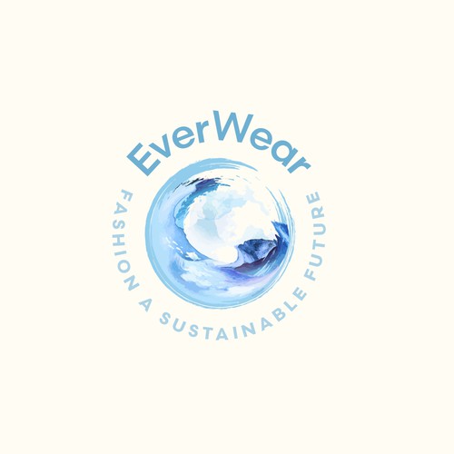 Global Sustainable Fashion Brand Logo Design por kmstudios