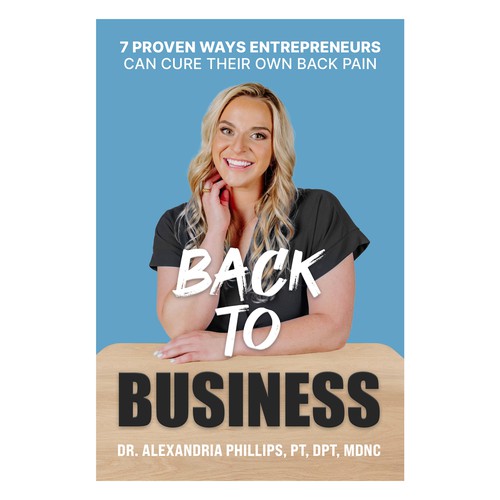 Amazing Book Cover For Successful Physical Therapist Design by Azmya PROJ