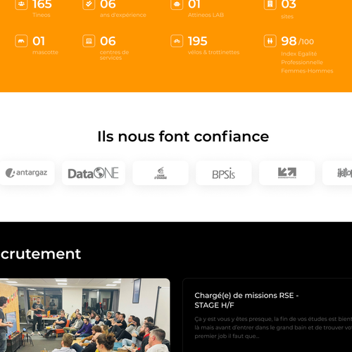 Diseño de página web propuesta en el concurso por Oliver™