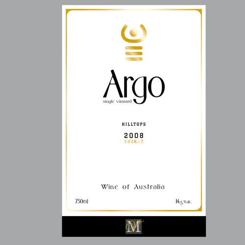 Sophisticated new wine label for premium brand Design by janvanloop