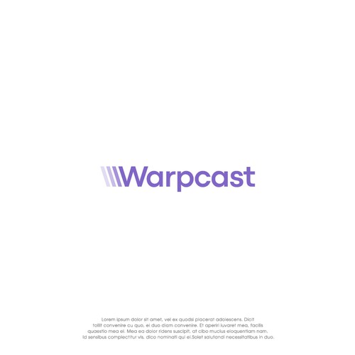 Warpcast logo-ontwerp door oakbrand™