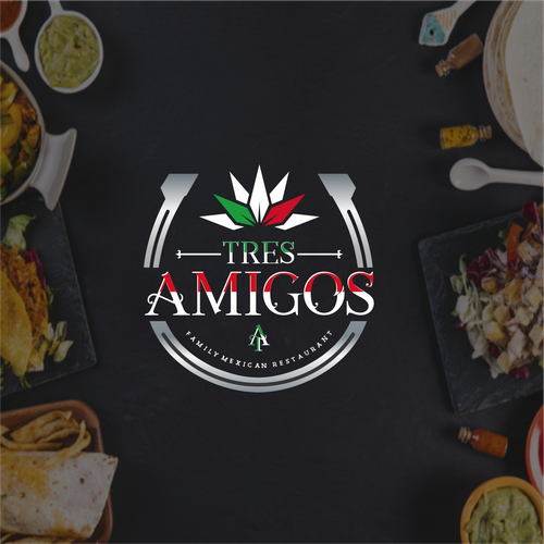 Mexican restaurant logo classic with a modern edge Design by Elesense