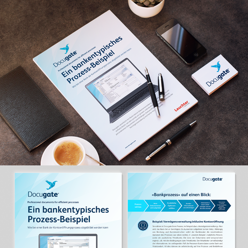 Brochure contest entry by Ariesta Designs