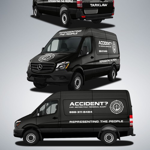 Need Modern / Cool Wrap for Sprinter Van Design by DuhaCreative