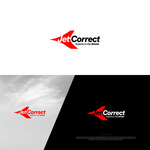 Jet Correct - Identity/Logo for Aviation Detailing Company - Unique Designs Apply! Design by adwar std.