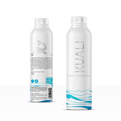 Water bottle design!! Lets be disruptive and elegant Design by Shisiouk