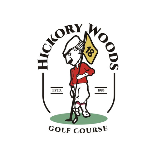 Golf Course Logo Redesign for well know golf course Design by Storiebird