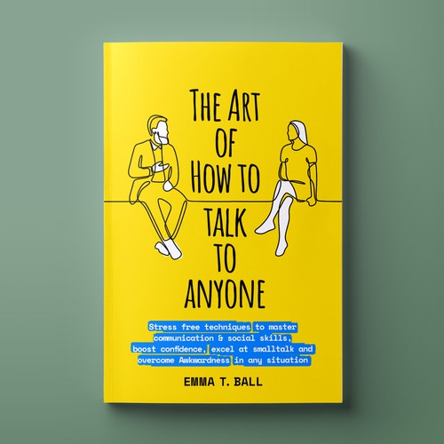 eBook cover for The Art of How to Talk to Anyone Design by magnificent 7&co