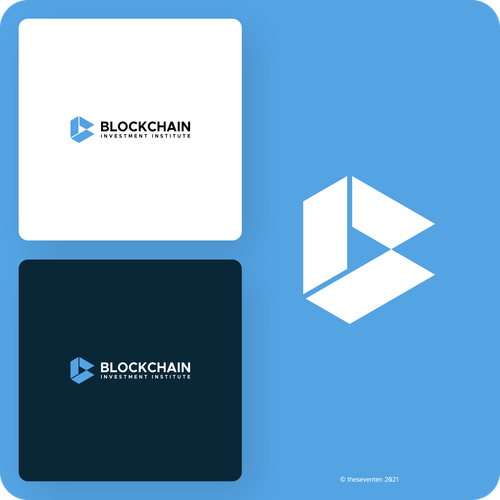 Blockchain creative logo contest Design by theseventen