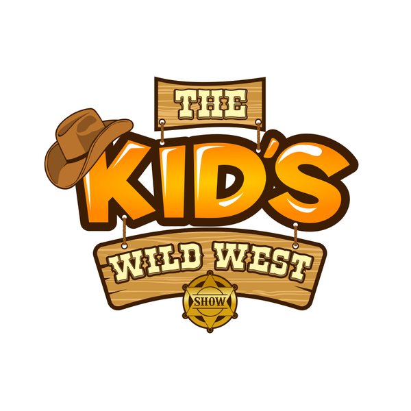 Design by Shally Wangi titled "the Kid's WILD WEST Show Logo"