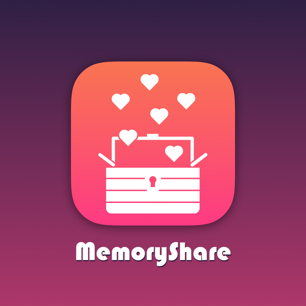 App logo concept for a memory sharing application #2