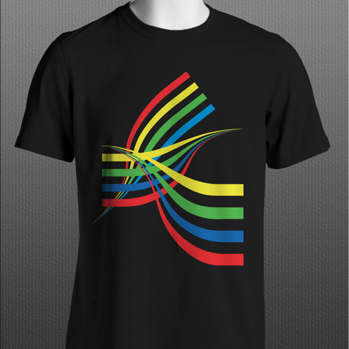 Line Graph T-Shirt-ontwerp door lelaart