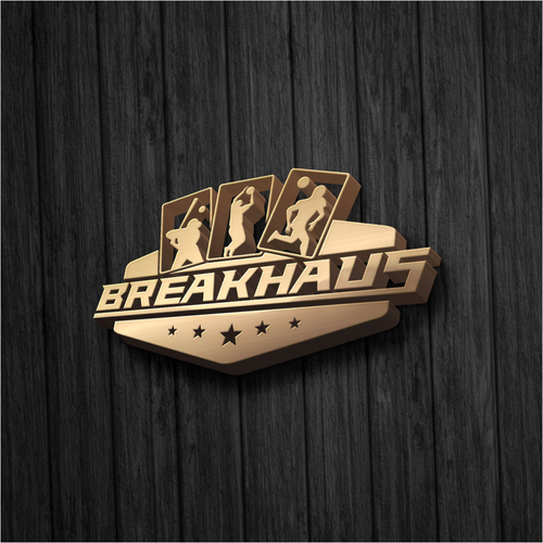 "Trendy sports cards and lounge for everyone" winning App design