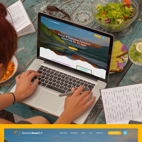 Professional but Friendly Speech Therapy website design Design by Antons Collective