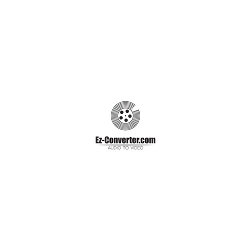 ez-converter logo: audio to video Design by Alam_H