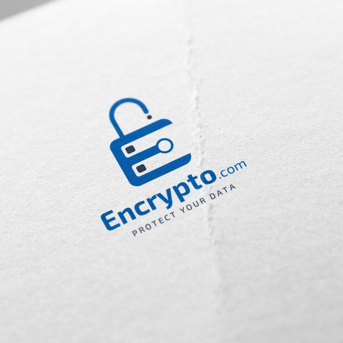 Swiss hosted secure doc storage Encrypto.com needs logo and brand built Design von cs_branding