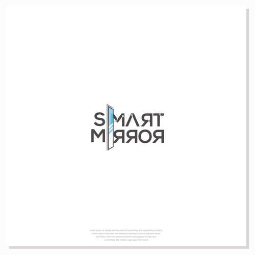 Smart Mirror Logo Design by subor_
