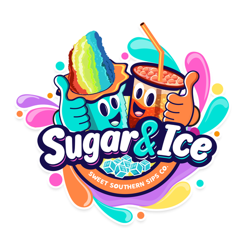Design di Bring Sugar & Ice to Life – Bright, Bold Branding for a Dirty Soda + Shaved Ice Truck di Night Hawk