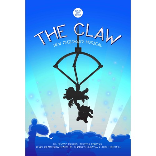 Design eye-catching poster for new musical “The Claw” Design by Iamharen