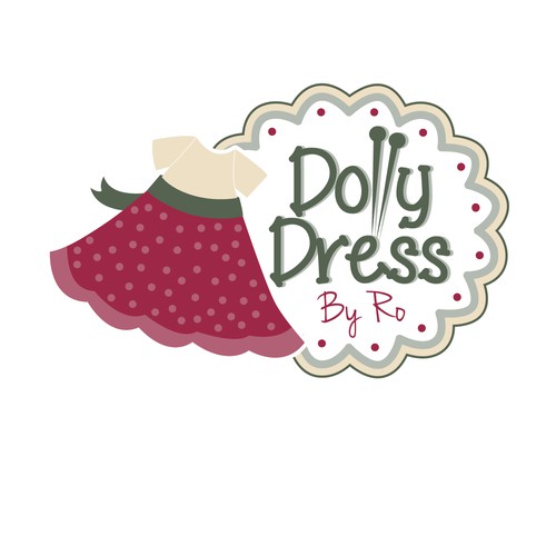 Crear un diseño de logotipo para DollyDressbyRo Design by GiseCN