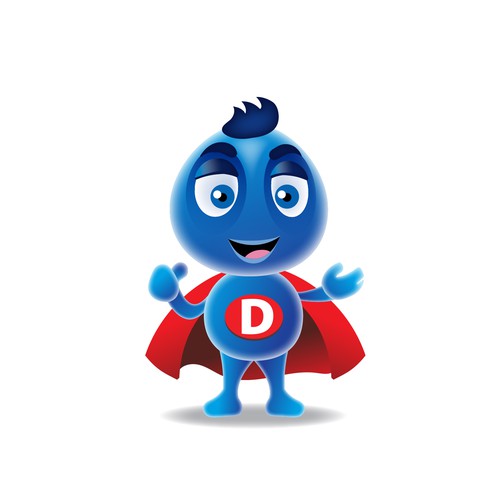 Caped Crusader Needed: Design a Mascot for Donalo, the Hero of the AI Universe!-ontwerp door lofosparalogos