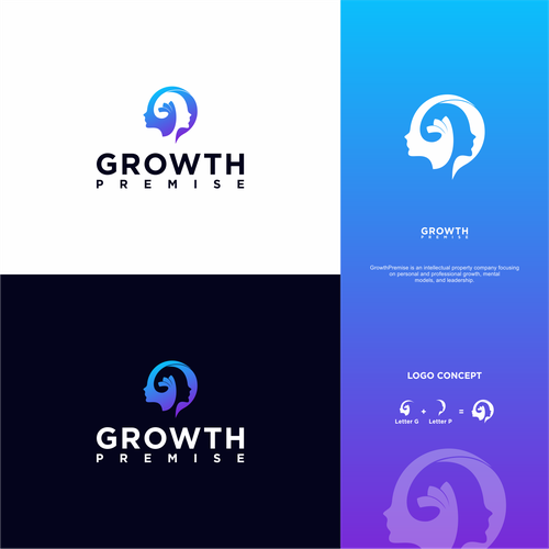 Logo and brand package for an IP company focused on leadership, growth, and mental frameworks Design by colorworks™