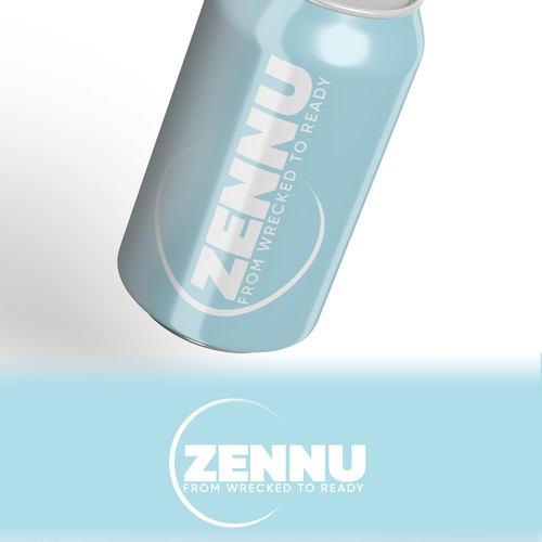 Design di Logo and design for a new anti-hangover drink for mainly hungover college kids di Nana445