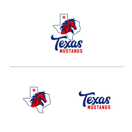Texas Mustangs Design by dbijak