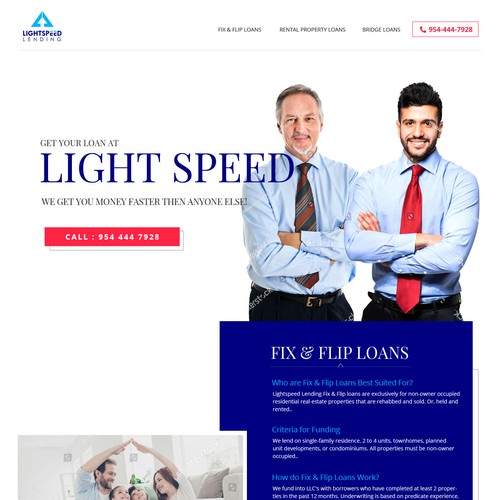 Web page design contest entry by Clouds