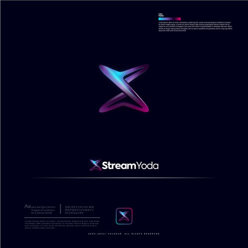 Streaming Tech Logo Design by Falenar®