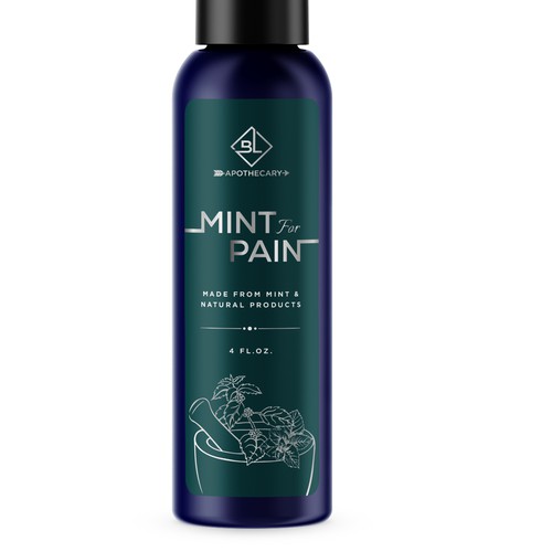 Pain Spray Label Design by Rifat_Jishan