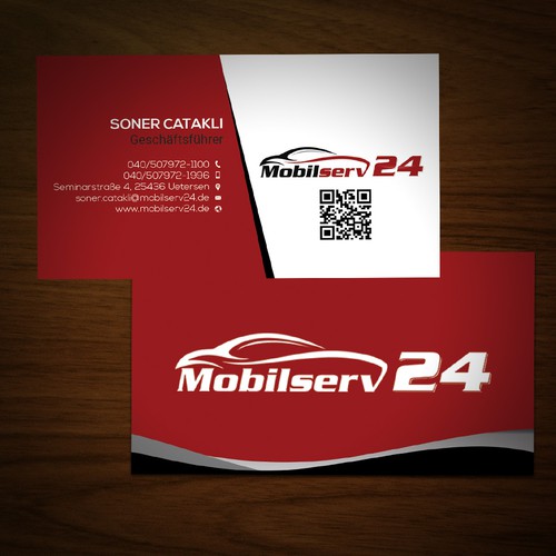 Tarjeta de presentación propuesta en el concurso por KM D-e-s-i-g-n