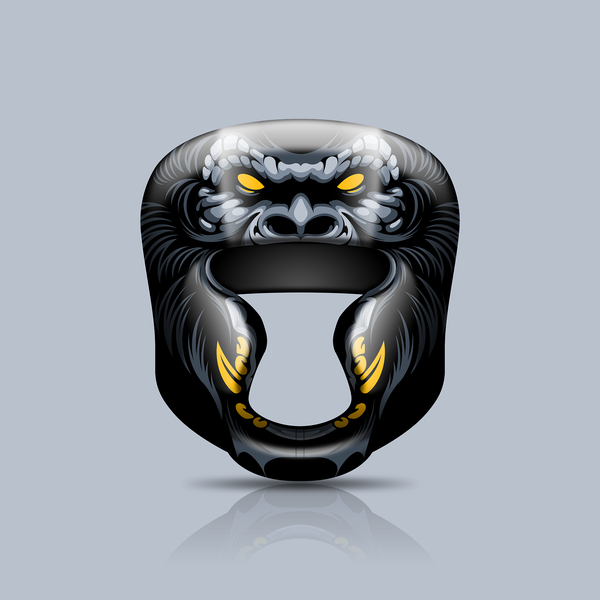 Boxing Helmet Illustration