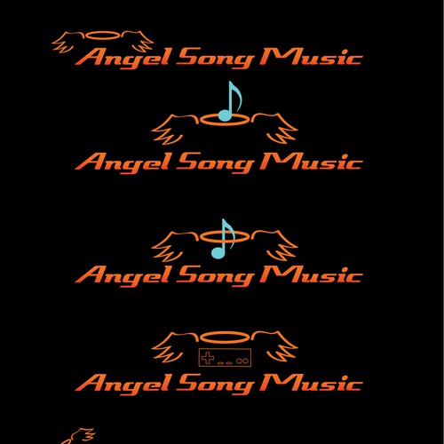 Cool VIDEO GAME MUSIC Logo!!! Design by vii