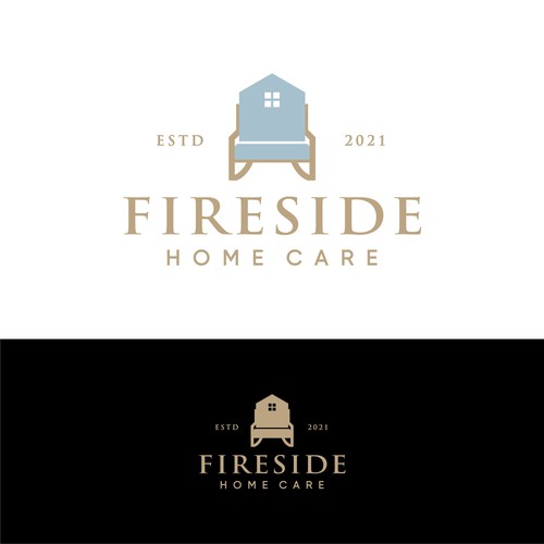 Fireside Home Care Logo Design por naya89