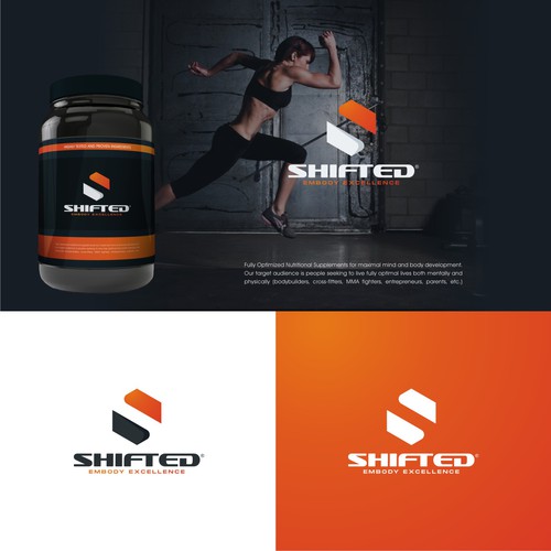 Logo for Expert Formulated Nutritional Supplements Brand (Strong / Sophisticated / Energetic) Design by pineapple ᴵᴰ