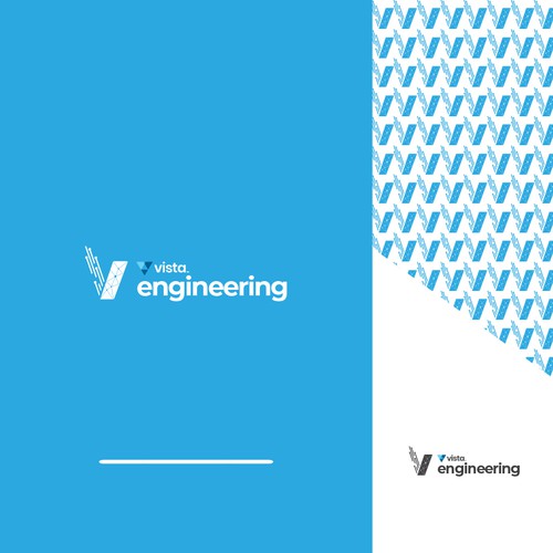 Vista Engineering Logo Design by @Creativemint