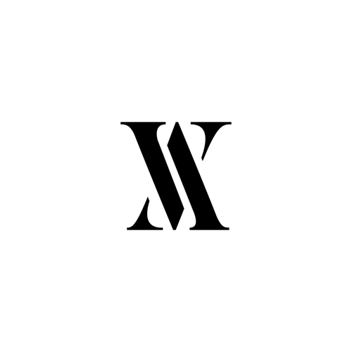 VA Monogram Logo for All Over Print Design by ArtWave™