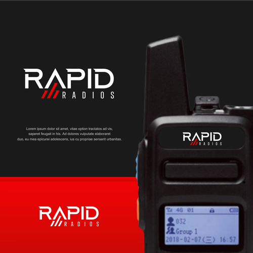 Masculine and Hip design for Walkie Talkie Brand Design by MunzArt™