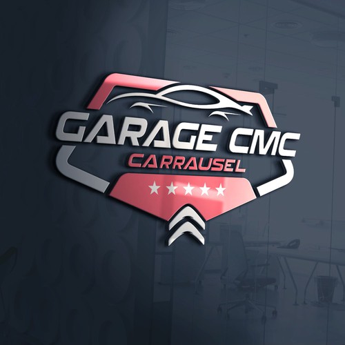 CREATION LOGO POUR GARAGE AUTOMOBILE CITROEN AVEC UN COTE FUN Design by diviart